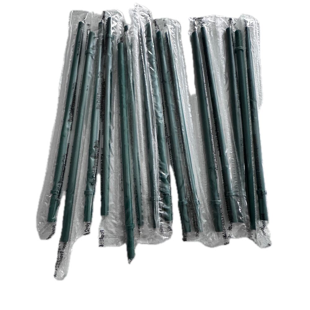 15 Starbucks NEW Venti Replacement Straws Cold Drinking Straw Venti Cup Plastic